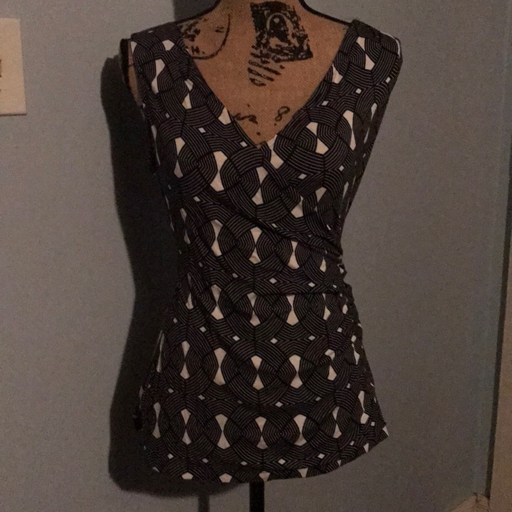 Banana Republic cris cross design top